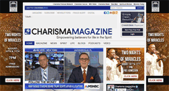 Desktop Screenshot of charismamag.com